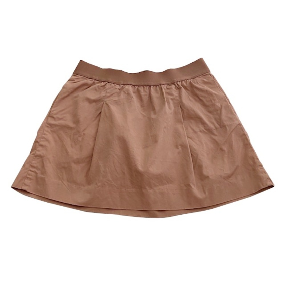 J. Crew Terra-cotta Cotton Pimm Skirt